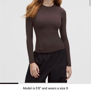 Wundermost Ultra-Soft Nulu Crewneck Long-Sleeve Shirt